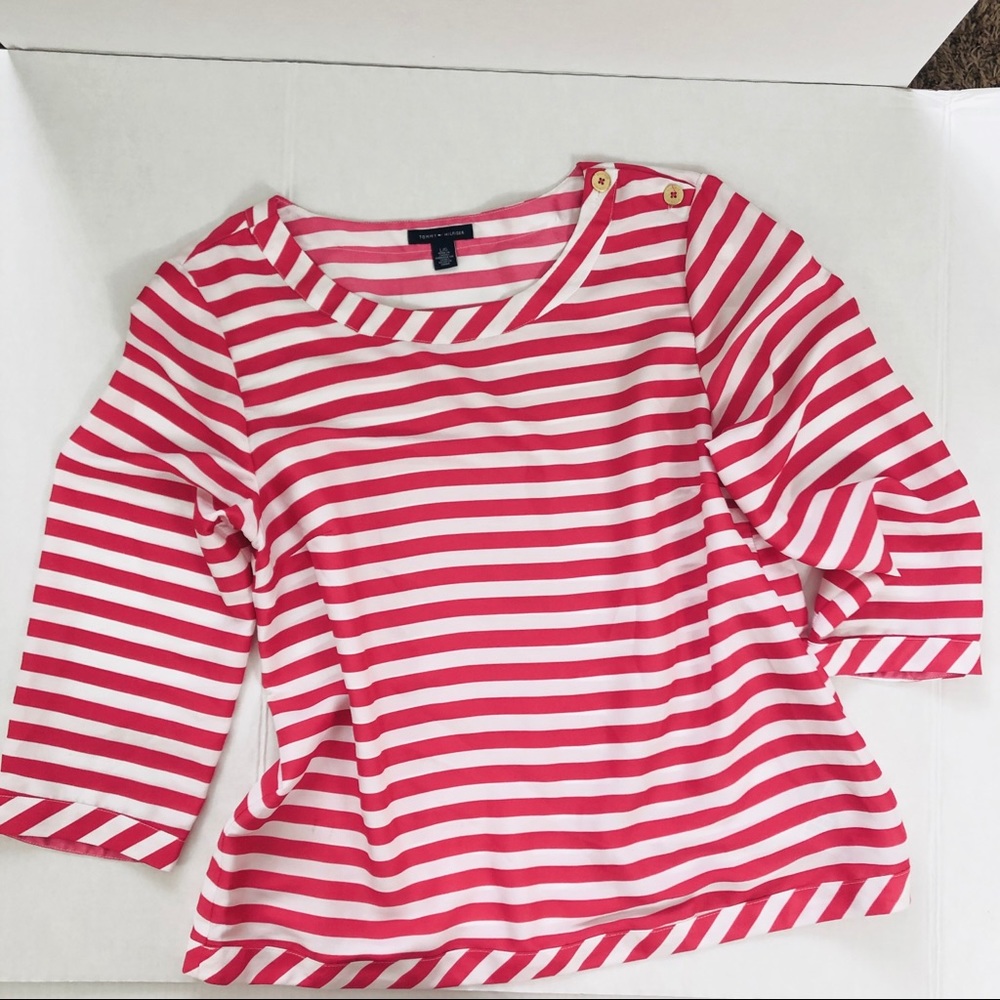 TOMMY HILFIGER TOP SZ L